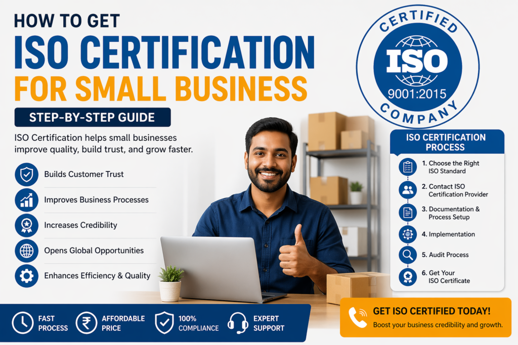 How to Get ISO Certification for Small Business in India